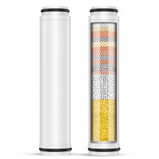 FEELSO Juego de 2 filtros solo para ducha de mano con ASIN B0FY51CKNK de FEELSO, 15 capas de filtro de repuesto para agua dura, limpieza y eliminación de cloro y sustancias nocivas FEELSO Juego de 2 filtros solo para ducha de mano con ASIN B0FY51CKNK de FEELSO, 15 capas de filtro de repuesto para agua dura, limpieza y eliminación de cloro y sustancias nocivas